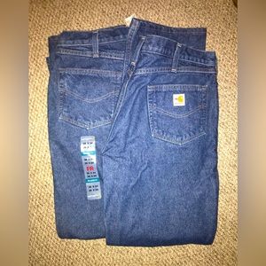 2 New Flame Resistant Carhartt Utility Jean